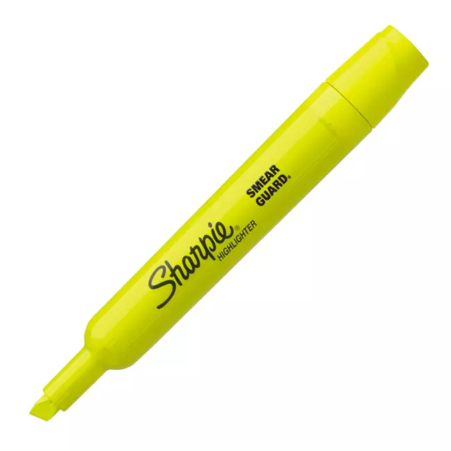 MARCATEXTOS FLUORESCENTE AMARILLO 